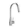 Memo Sia Sensor Gooseneck Sink Mixer Tap Dual Function Right Hand Lever Chrome 4 Star