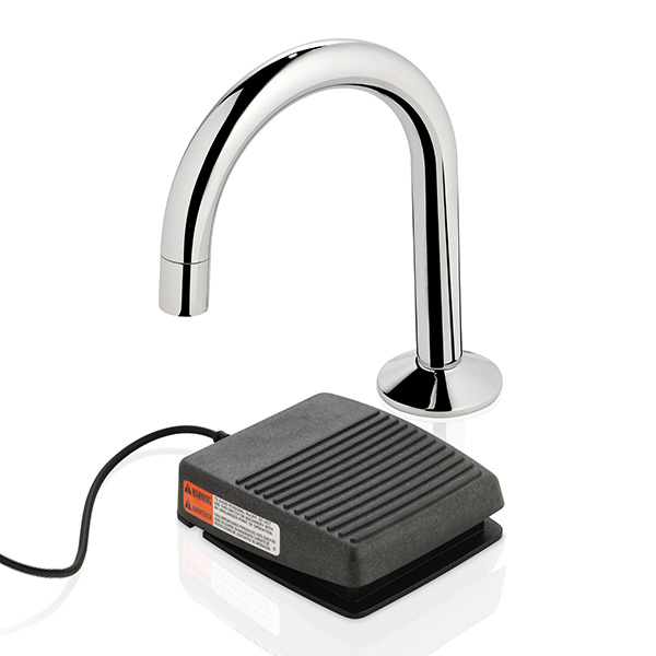 autoflo product basin pedal gooseneck 1